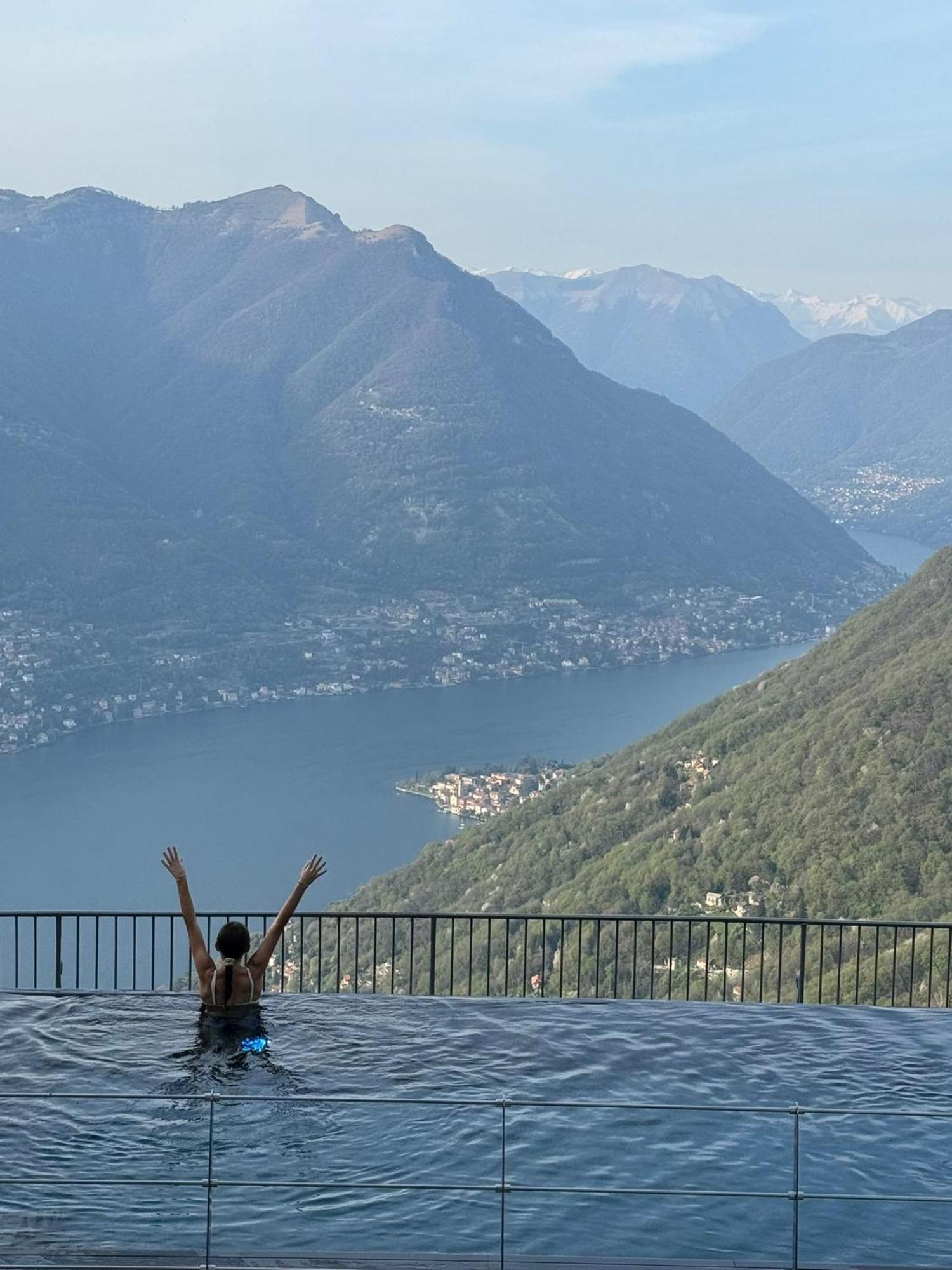 Hotel Paradiso Como Брунате Екстериор снимка