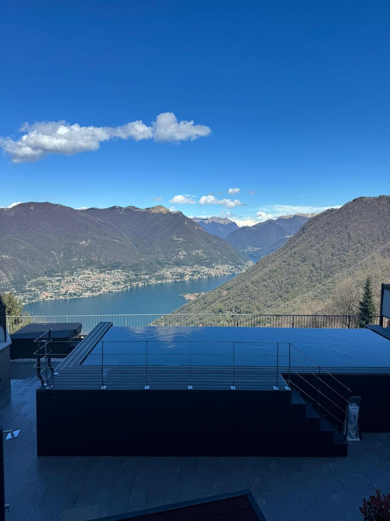 Hotel Paradiso Como Брунате Екстериор снимка