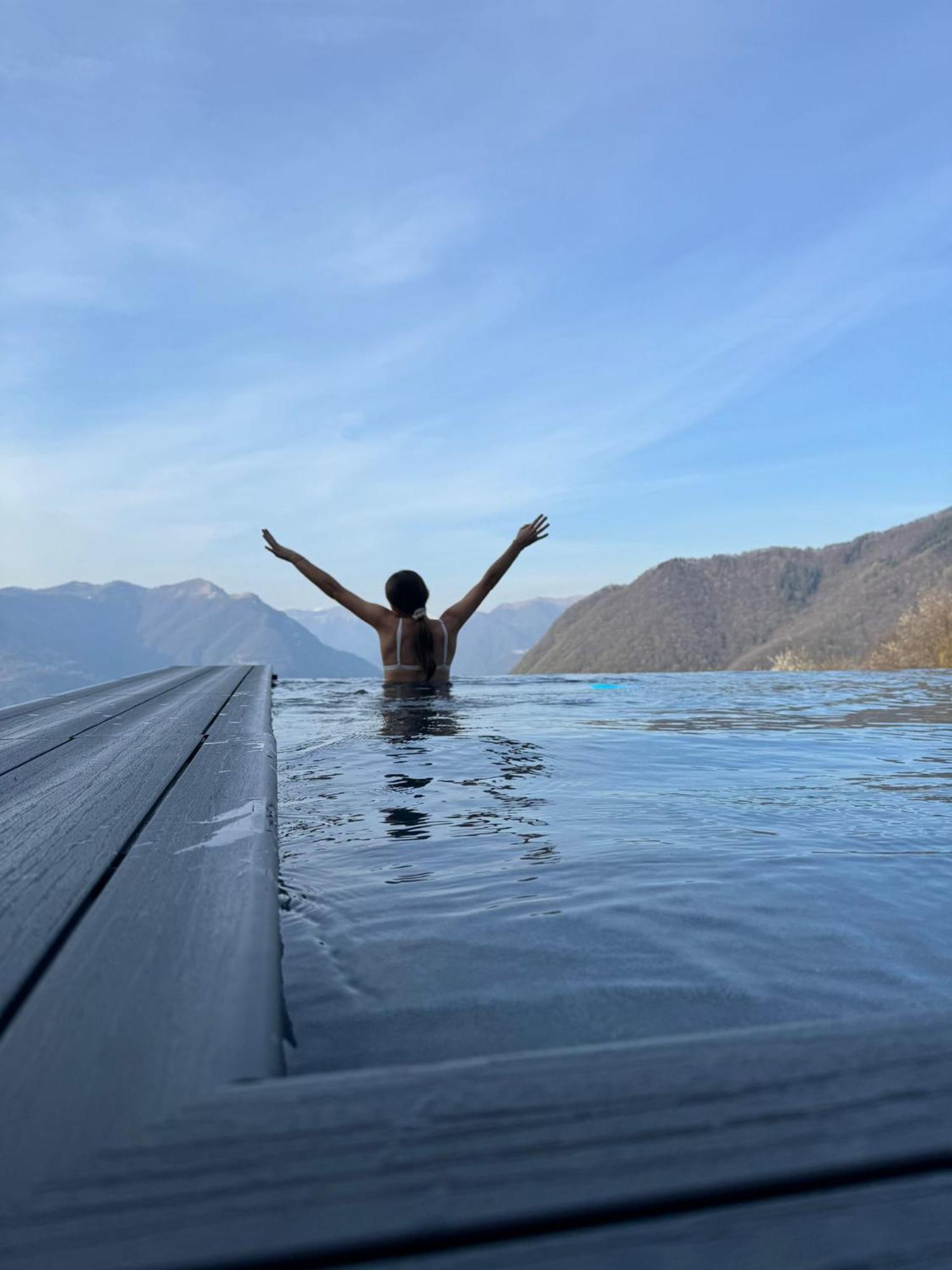Hotel Paradiso Como Брунате Екстериор снимка