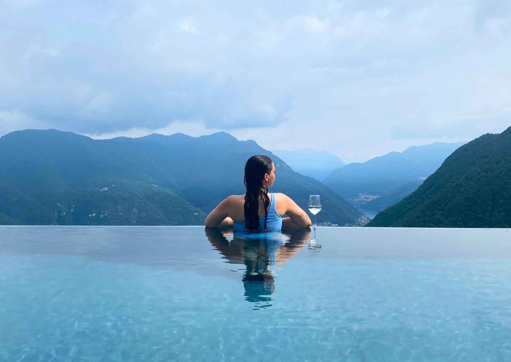 Hotel Paradiso Como Брунате Екстериор снимка