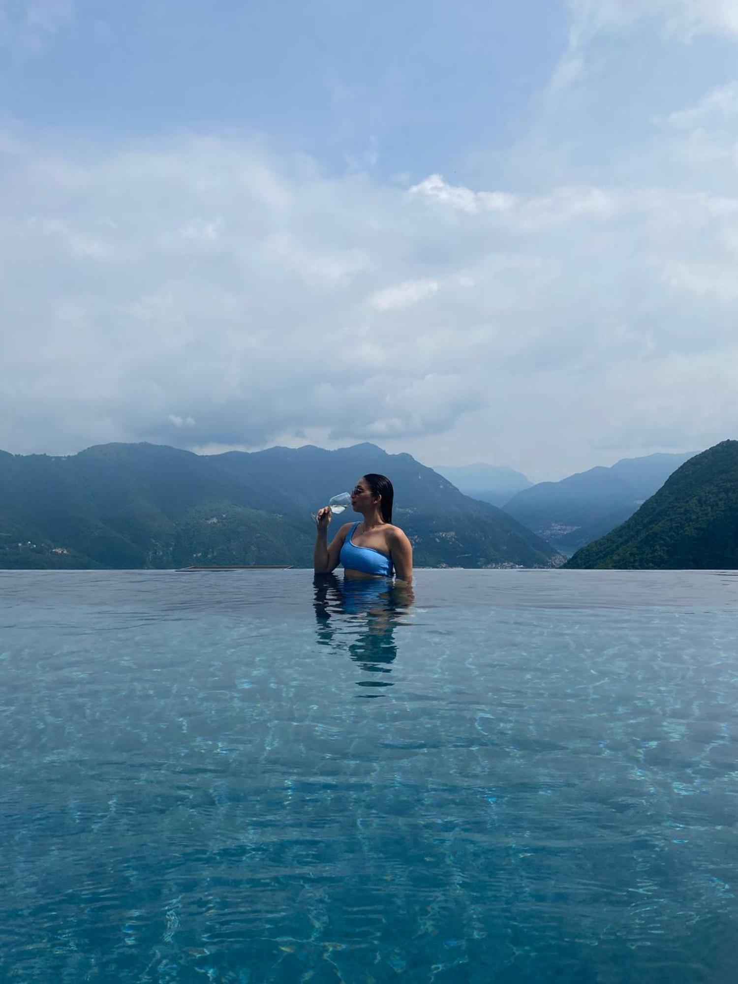 Hotel Paradiso Como Брунате Екстериор снимка